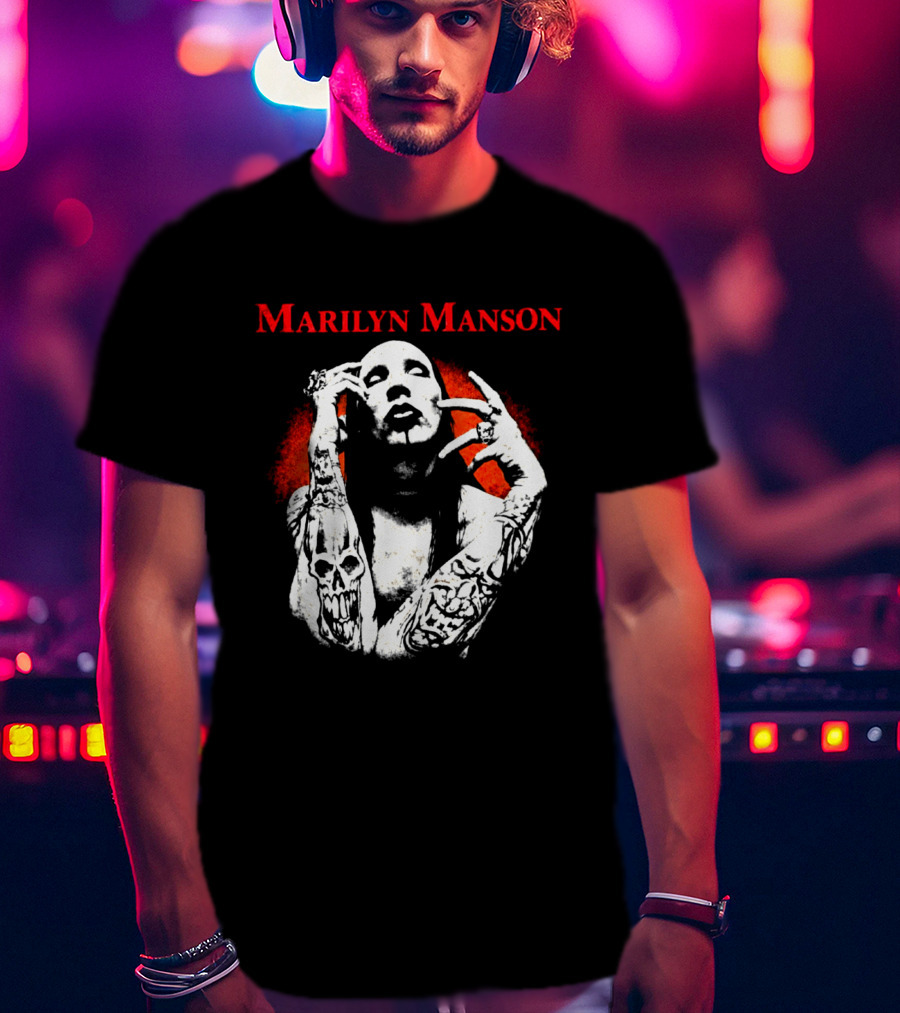 Marilyn Manson Antichrist Superstar 30th Anniversary 2026 Tour Dates Back T-Shirt