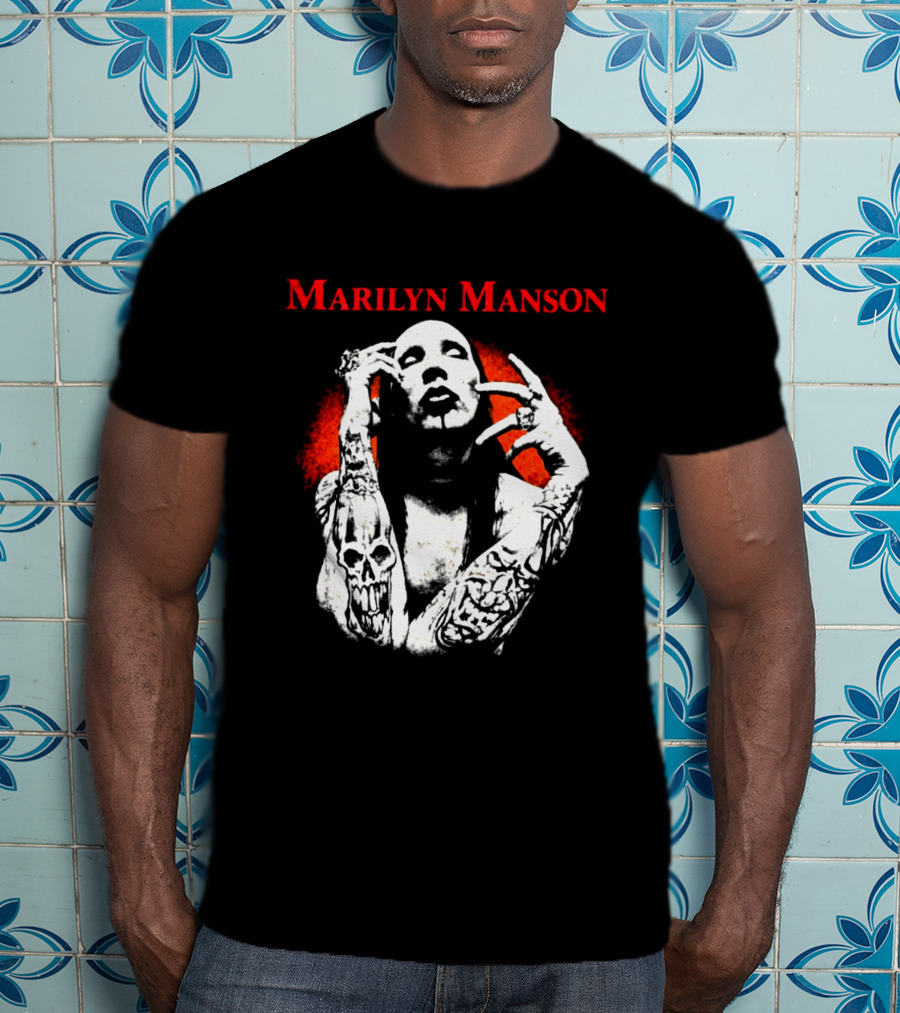 Marilyn Manson Antichrist Superstar 30th Anniversary 2026 Tour Dates Back T-Shirt