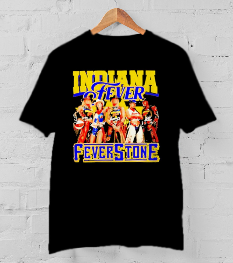 Indiana Fever Players Fever Stone Signatures T-Shirt