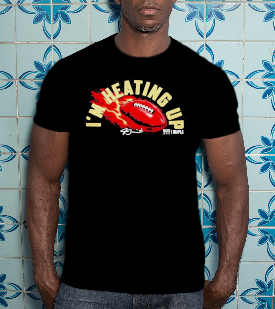 I'm Heating Up Jameis Winston New York Giants Football T-Shirt