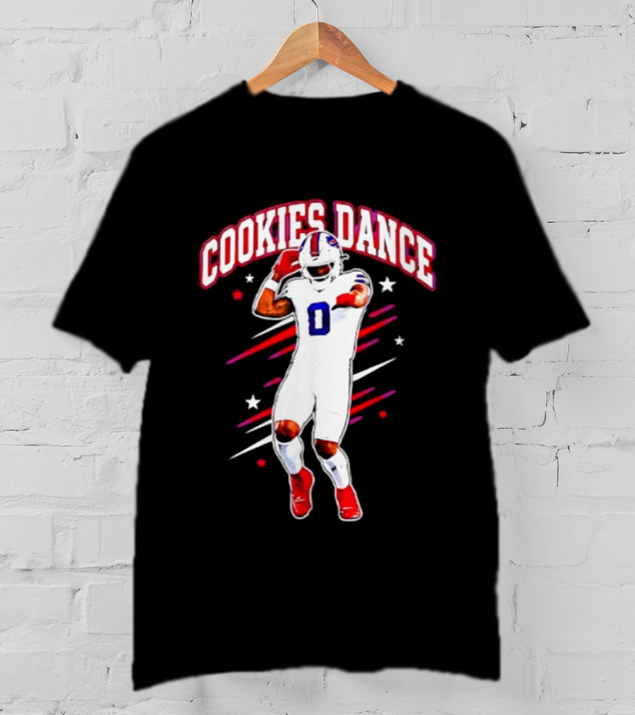 Keon Coleman Cookies Dance Buffalo Bills Football Player T-Shirt