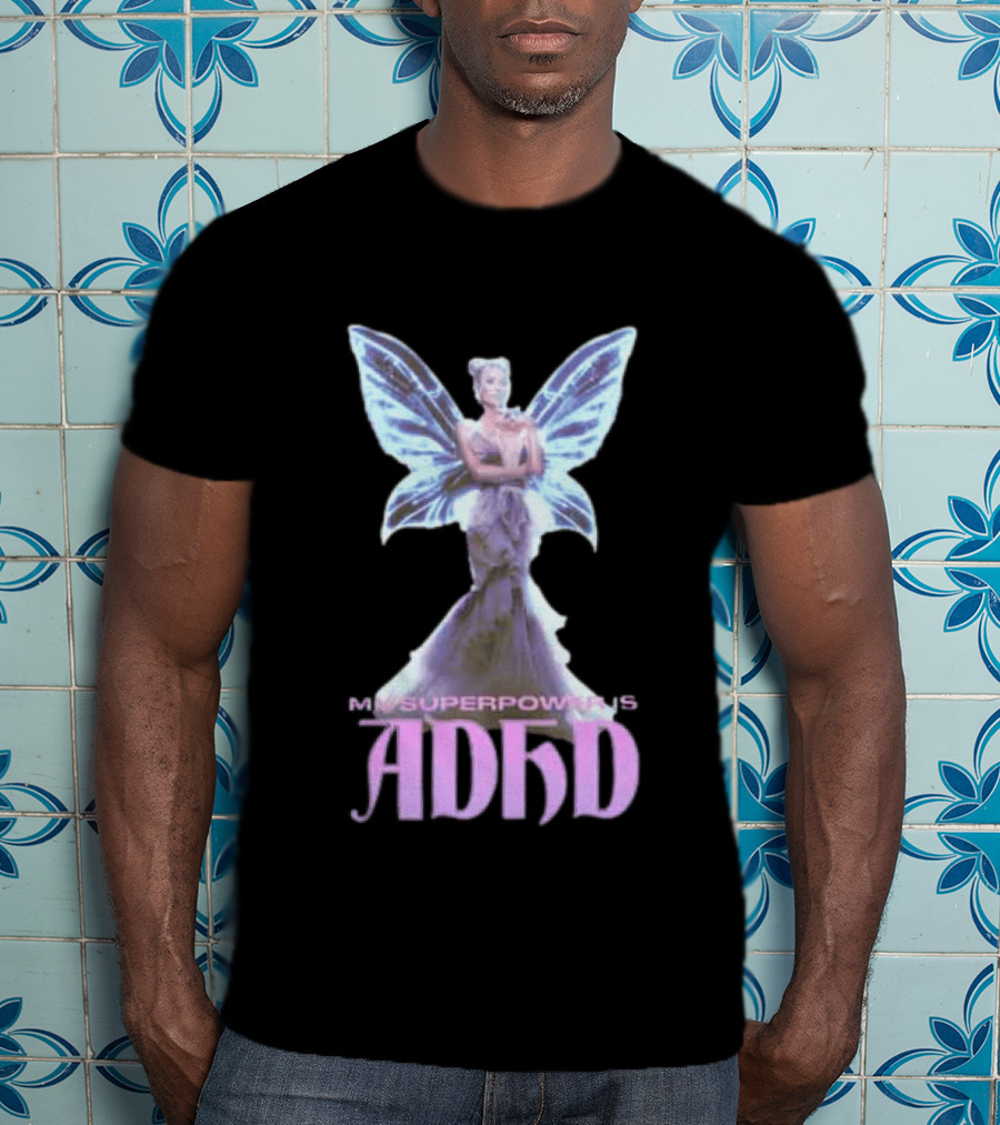 Paris Hilton ADHD Butterfly Heavyweight T-Shirt