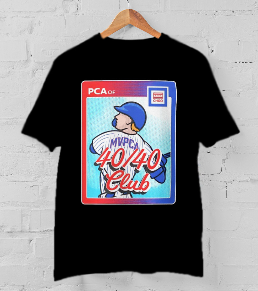 PCA CHGO MVP 40/40 Club Baseball Chicago Cubs T-Shirt