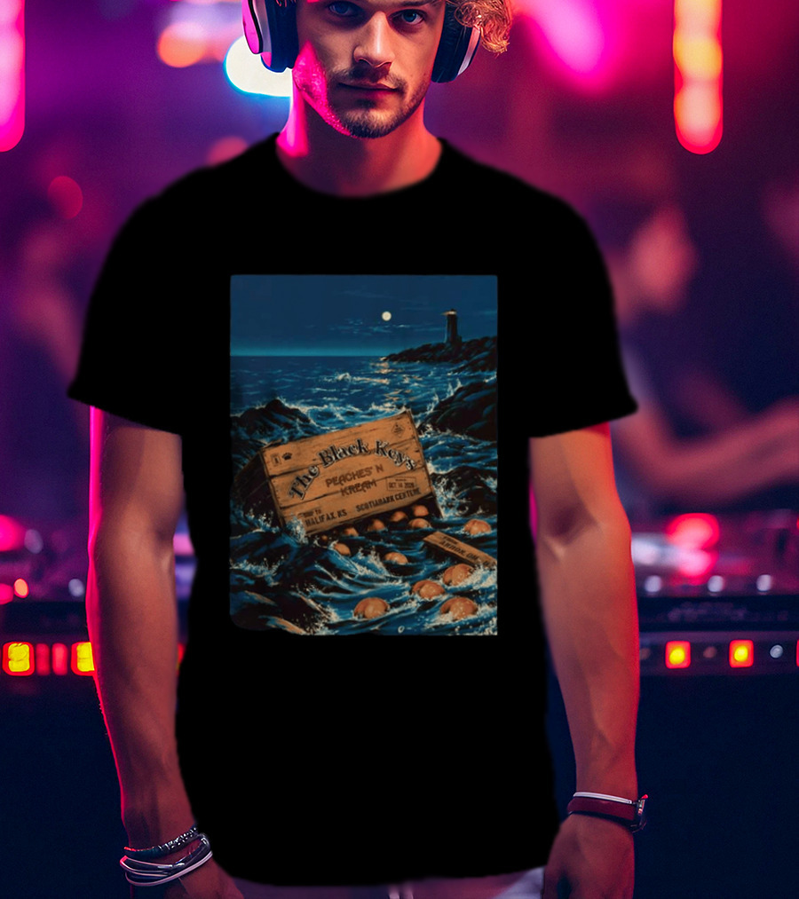 The Black Keys Peaches' N Kream Concert Scotiabank Centre Oct 14th 2026 T-Shirt