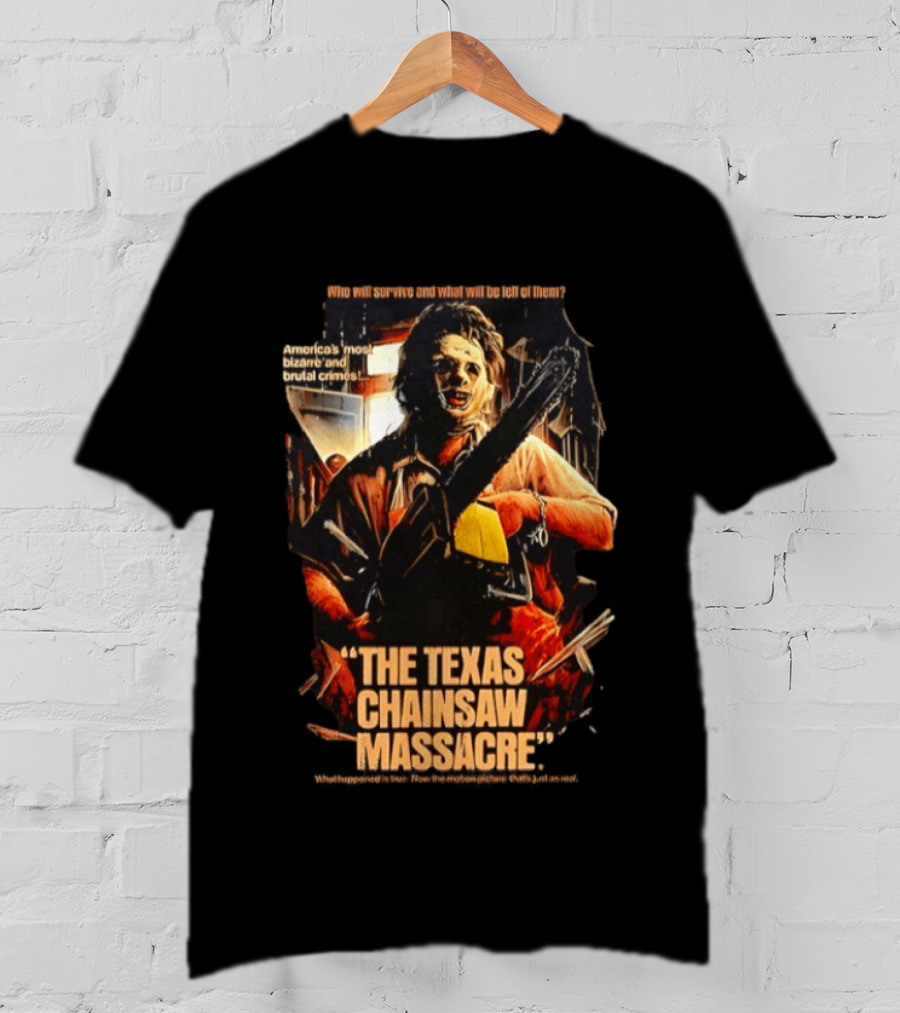 The Texas Chainsaw Massacre America's Most Bizarre And Brutal Crimes Halloween 2026 T-Shirt