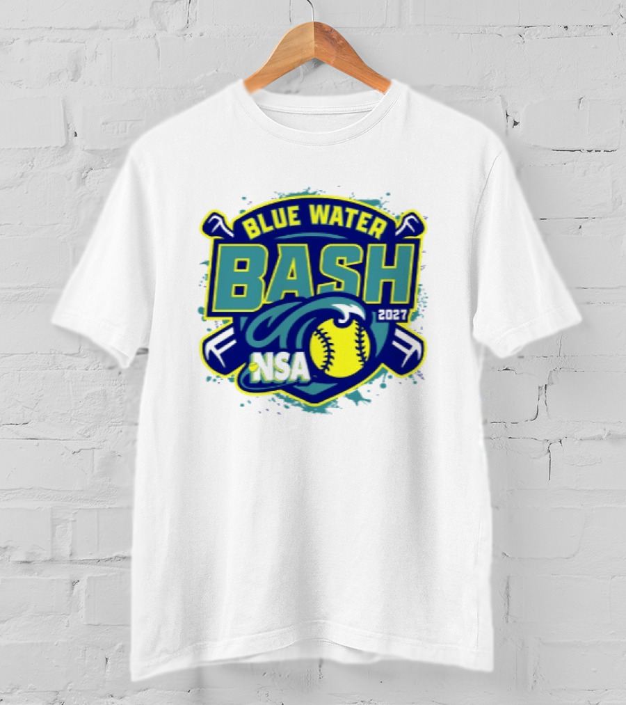 2027 NSA Blue Water Bash Fastpitch Softball Tournament T-Shirt