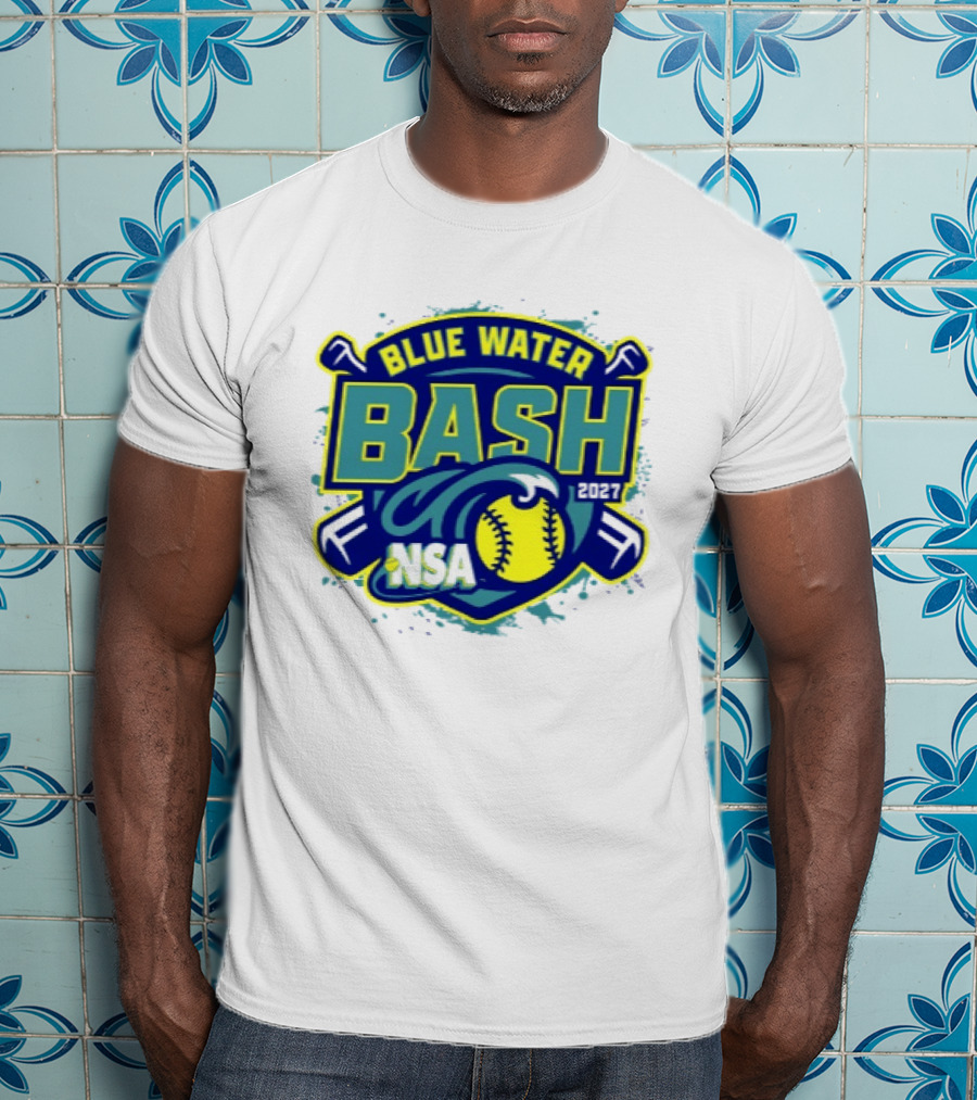 2027 NSA Blue Water Bash Fastpitch Softball Tournament T-Shirt