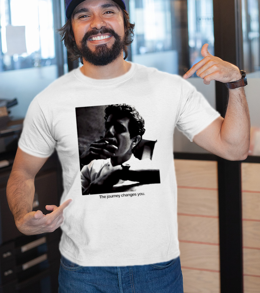 Anthony Bourdain Smoking The Journey Changes You T-Shirt