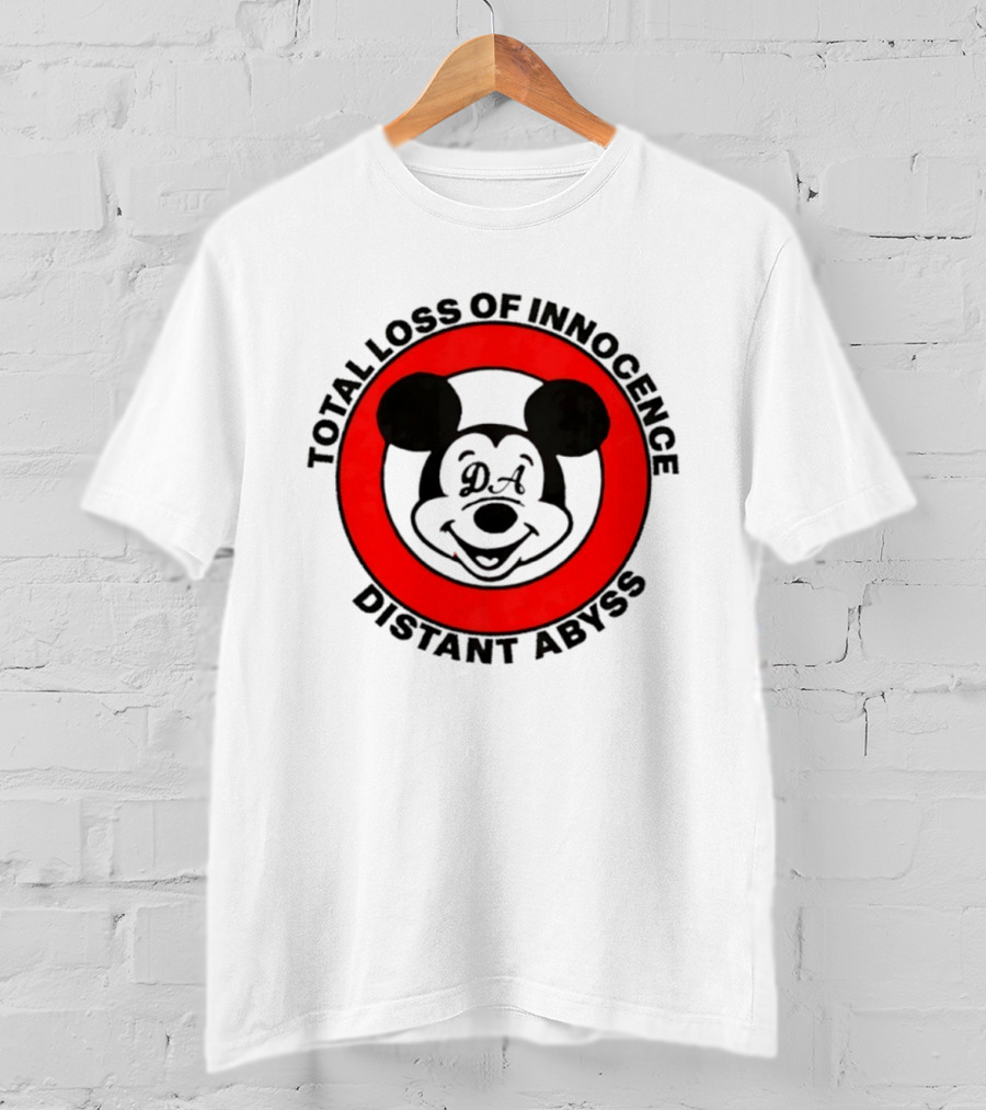 Total Loss Of Innocence Distant Abyss Mickey Mouse T-Shirt
