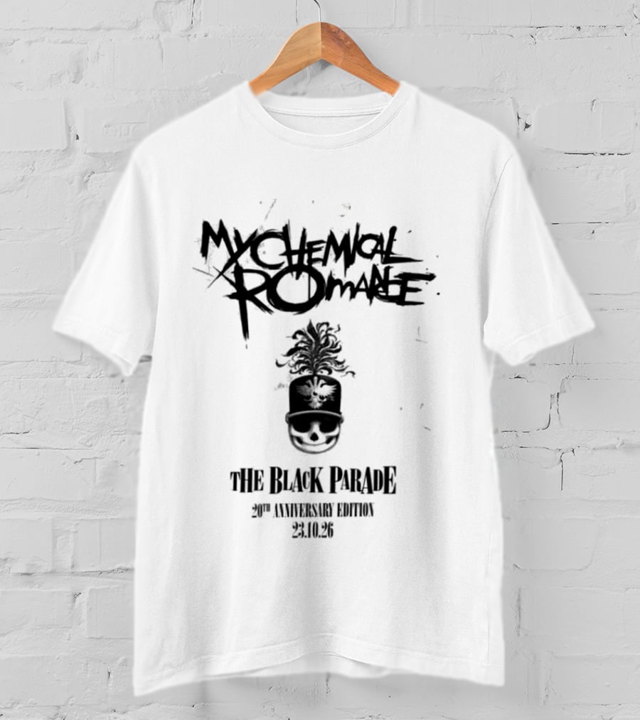 My Chemical Romance The Black Parade 20th Anniversary Edition 2026 T-Shirt