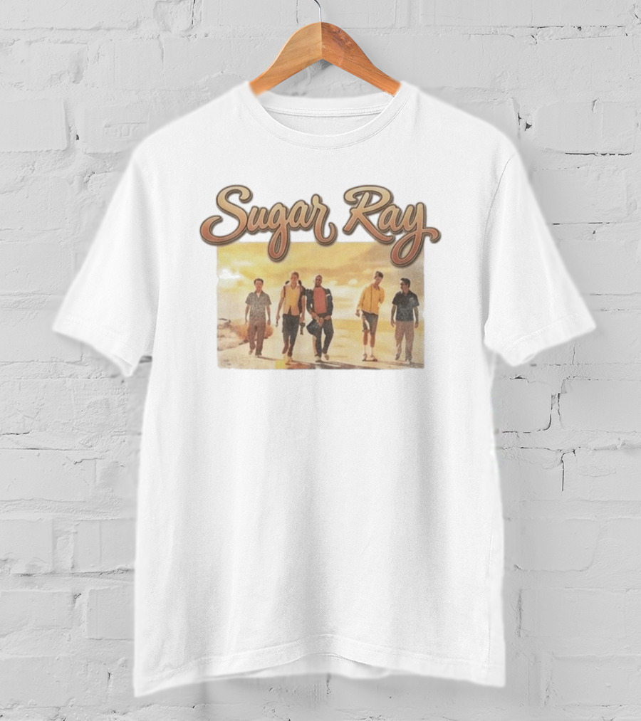 Shai Gilgeous Alexander Sugar Ray Band Walkway T-Shirt