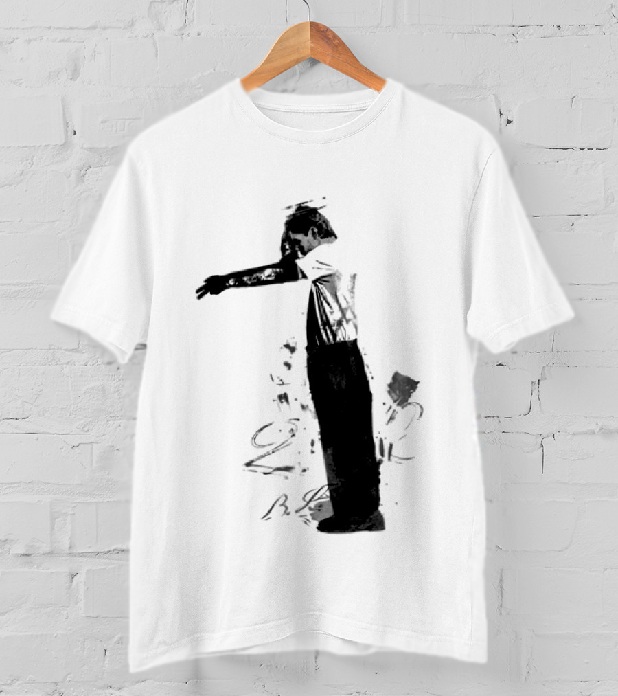 The Kid Laroi A Perfect World Tour 2026 Black Scribble T-Shirt
