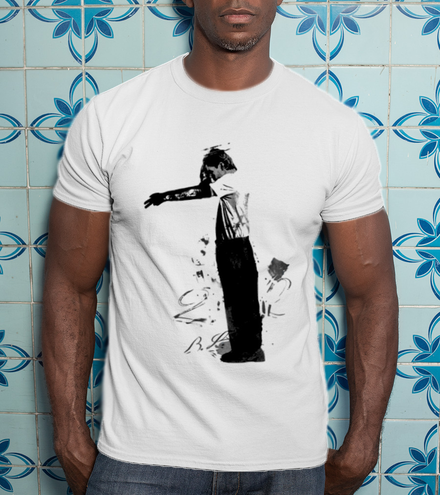 The Kid Laroi A Perfect World Tour 2026 Black Scribble T-Shirt