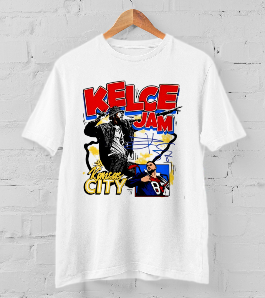 Kelce Jam Kansas City Chiefs Football Star T-Shirt