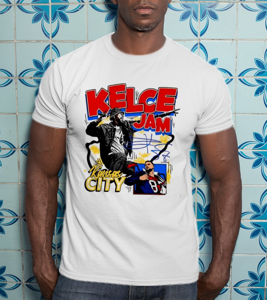 Kelce Jam Kansas City Chiefs Football Star T-Shirt