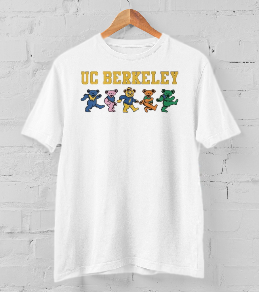 UC Berkeley Dancing Bears Grateful Dead Collaboration T-Shirt