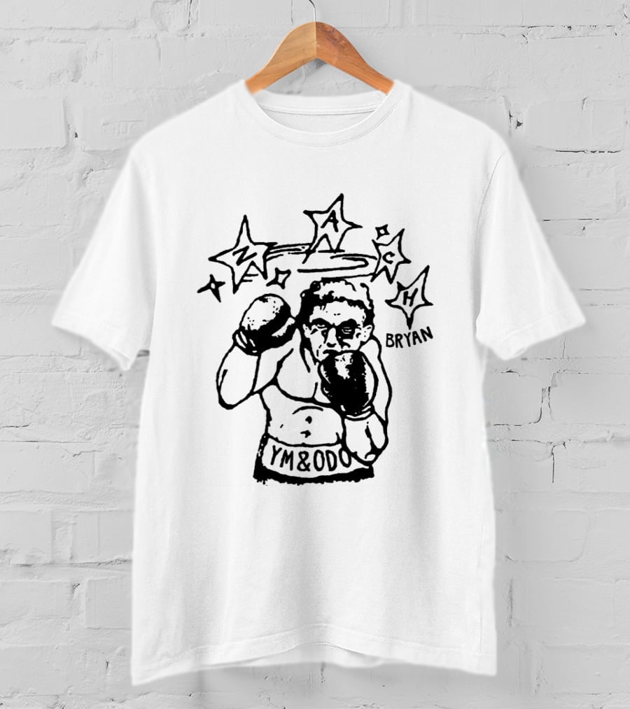Zach Bryan YM&ODO Boxing Stars Young Manhood And Other Donatable Organs T-Shirt