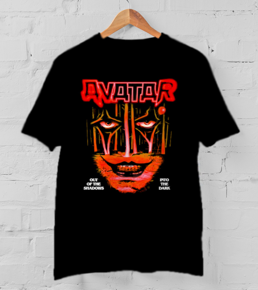 Avatar Out Of The Shadows Into The Dark Face T-Shirt