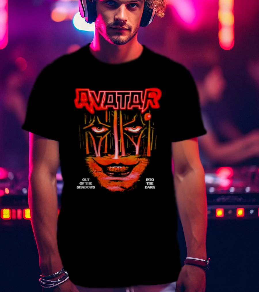 Avatar Out Of The Shadows Into The Dark Face T-Shirt
