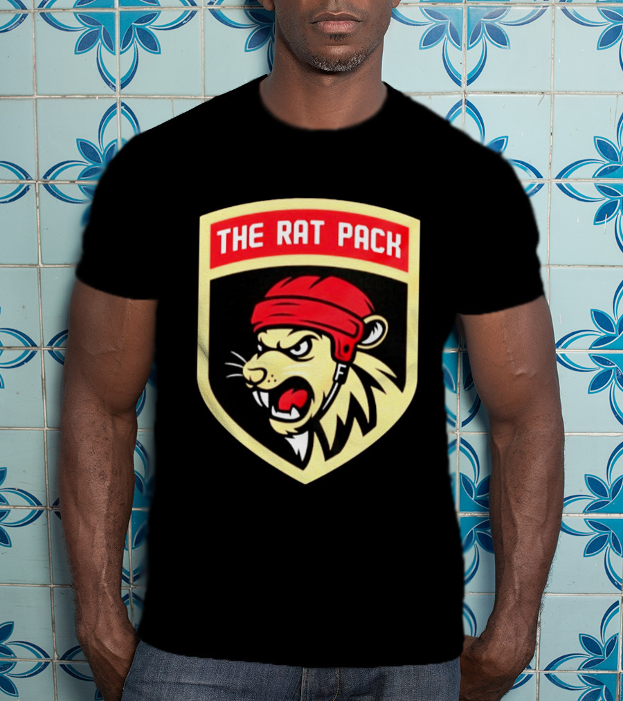 Florida Panthers The Rat Pack NHL Hockey Fierce Lion Head T-Shirt