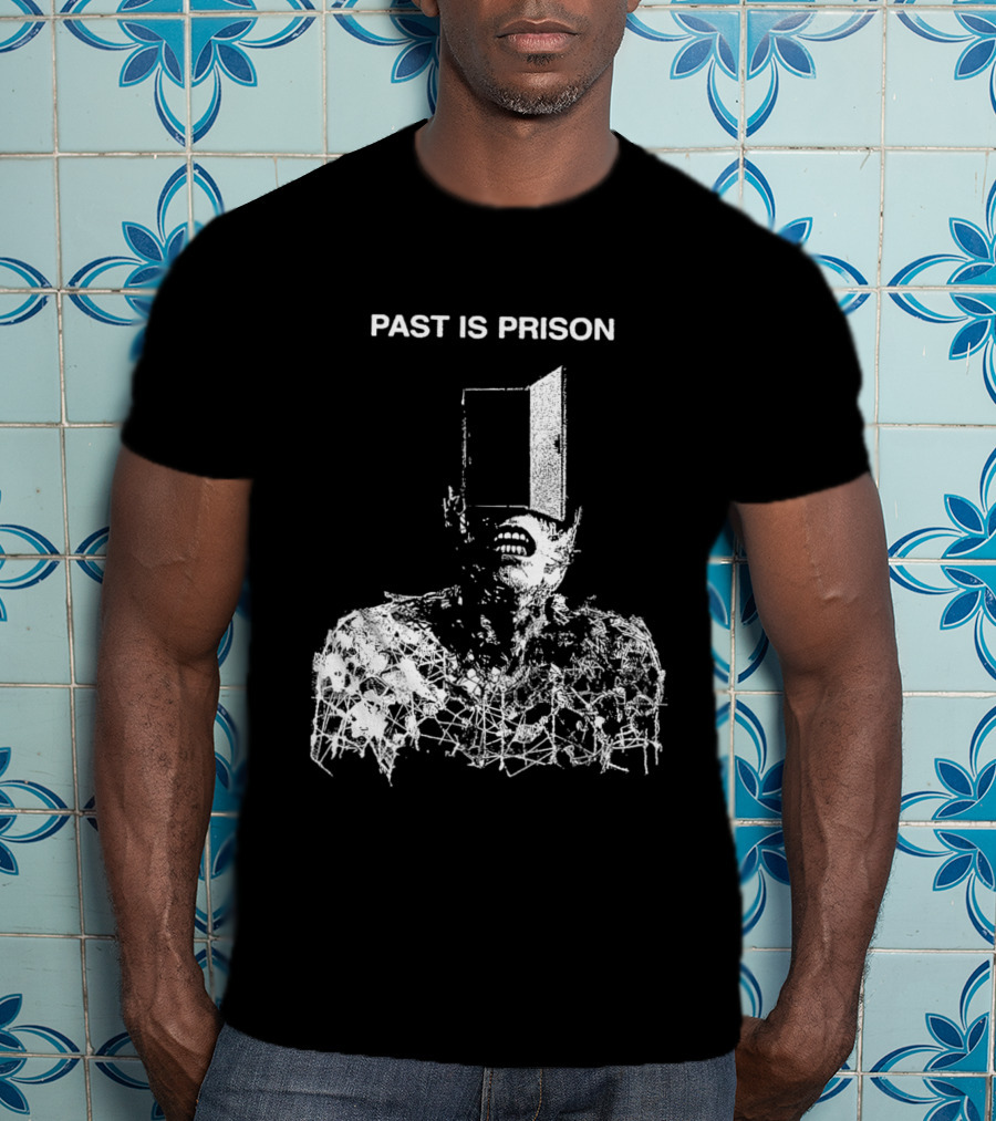 Past Is Prison Dark Horror Door Head Creepy T-Shirt