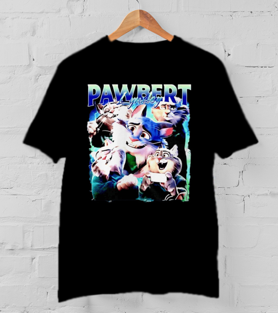 PAWBERT Lynxley Movie Feline Lynx Cat T-Shirt