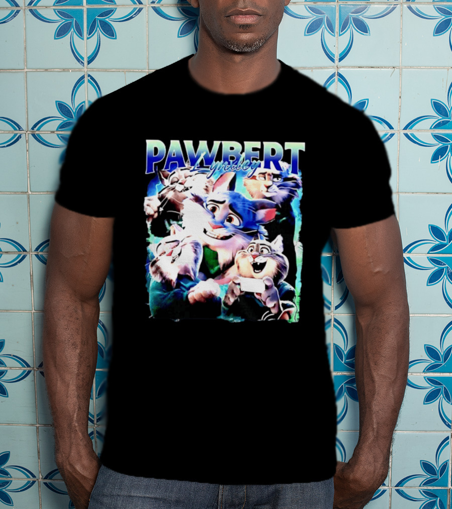 PAWBERT Lynxley Movie Feline Lynx Cat T-Shirt