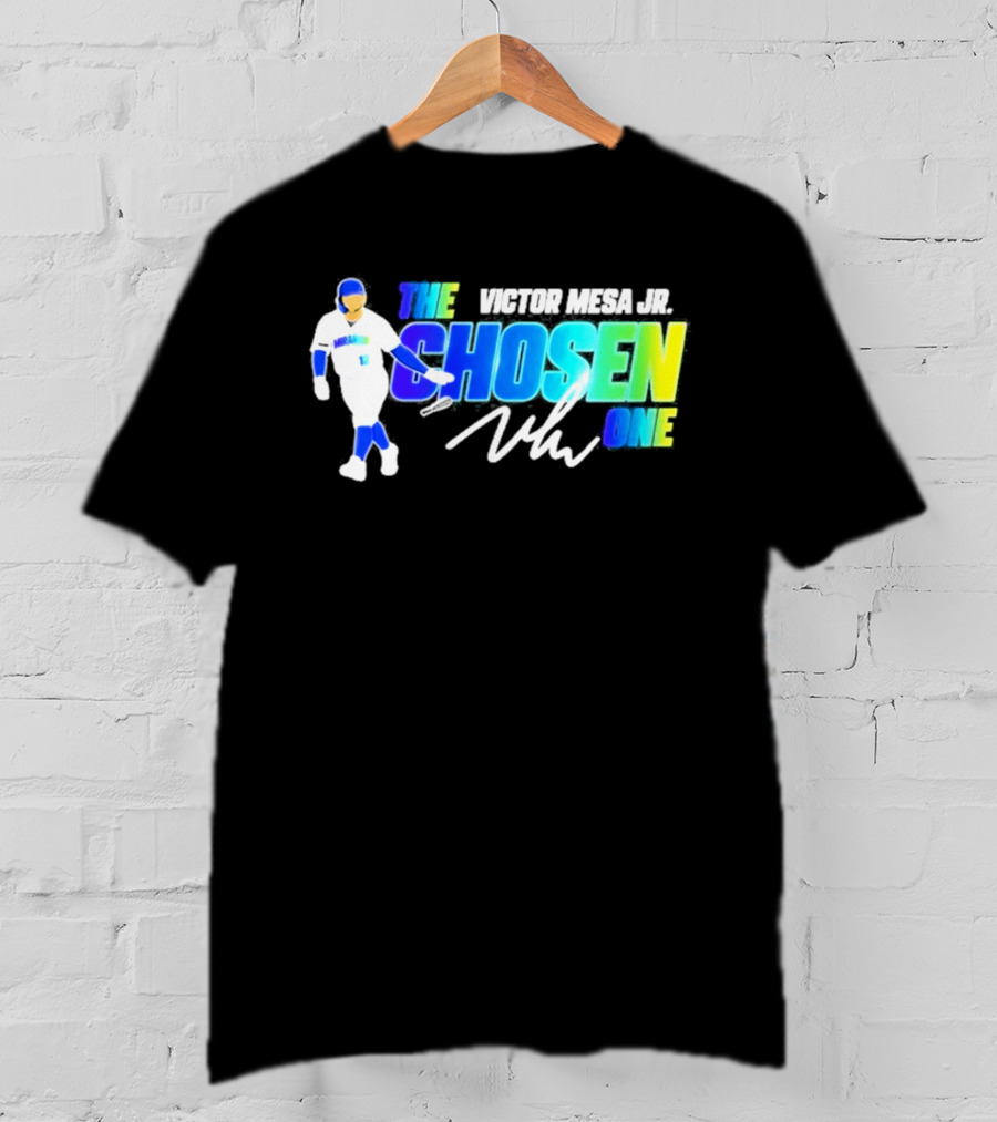 Rays Victor Mesa Jr The Chosen One Baseball Player T-Shirt