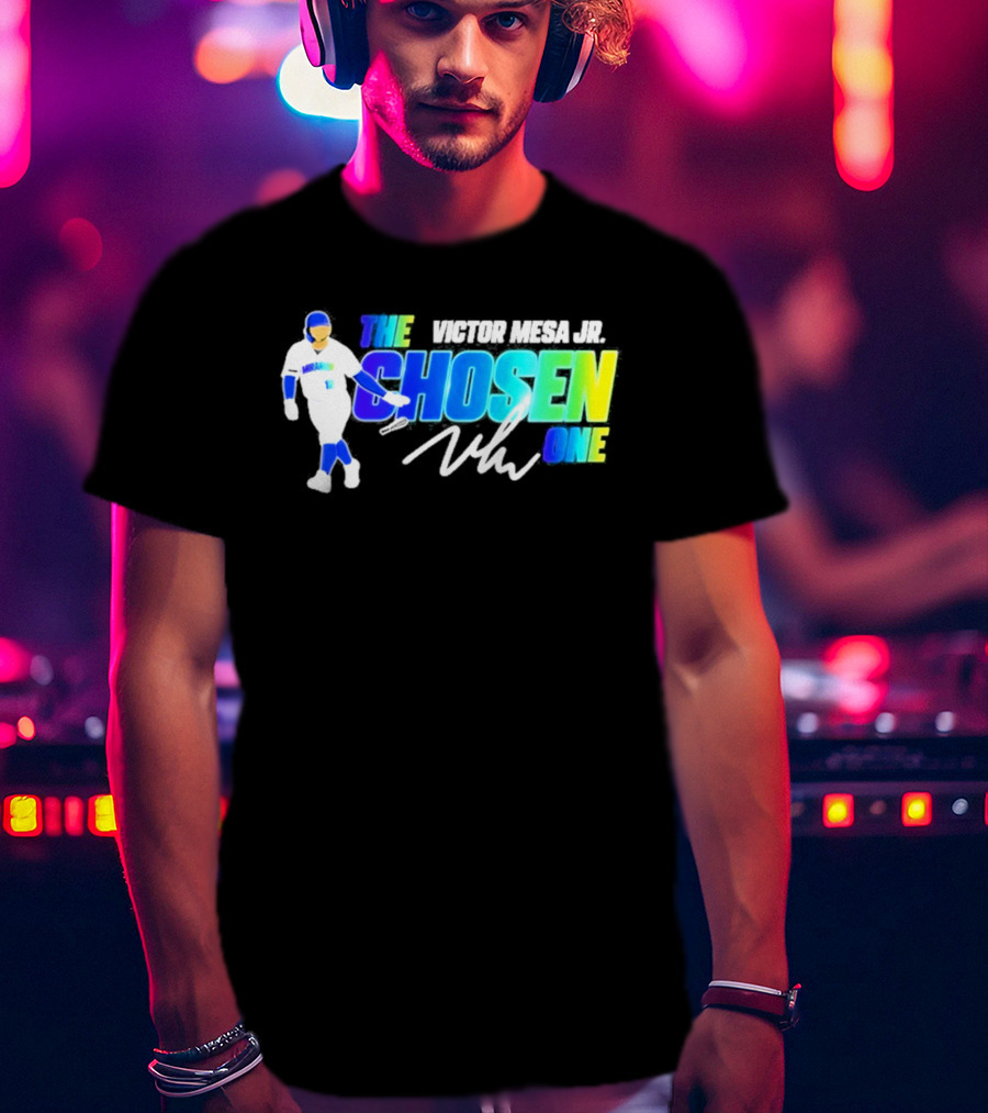 Rays Victor Mesa Jr The Chosen One Baseball Player T-Shirt