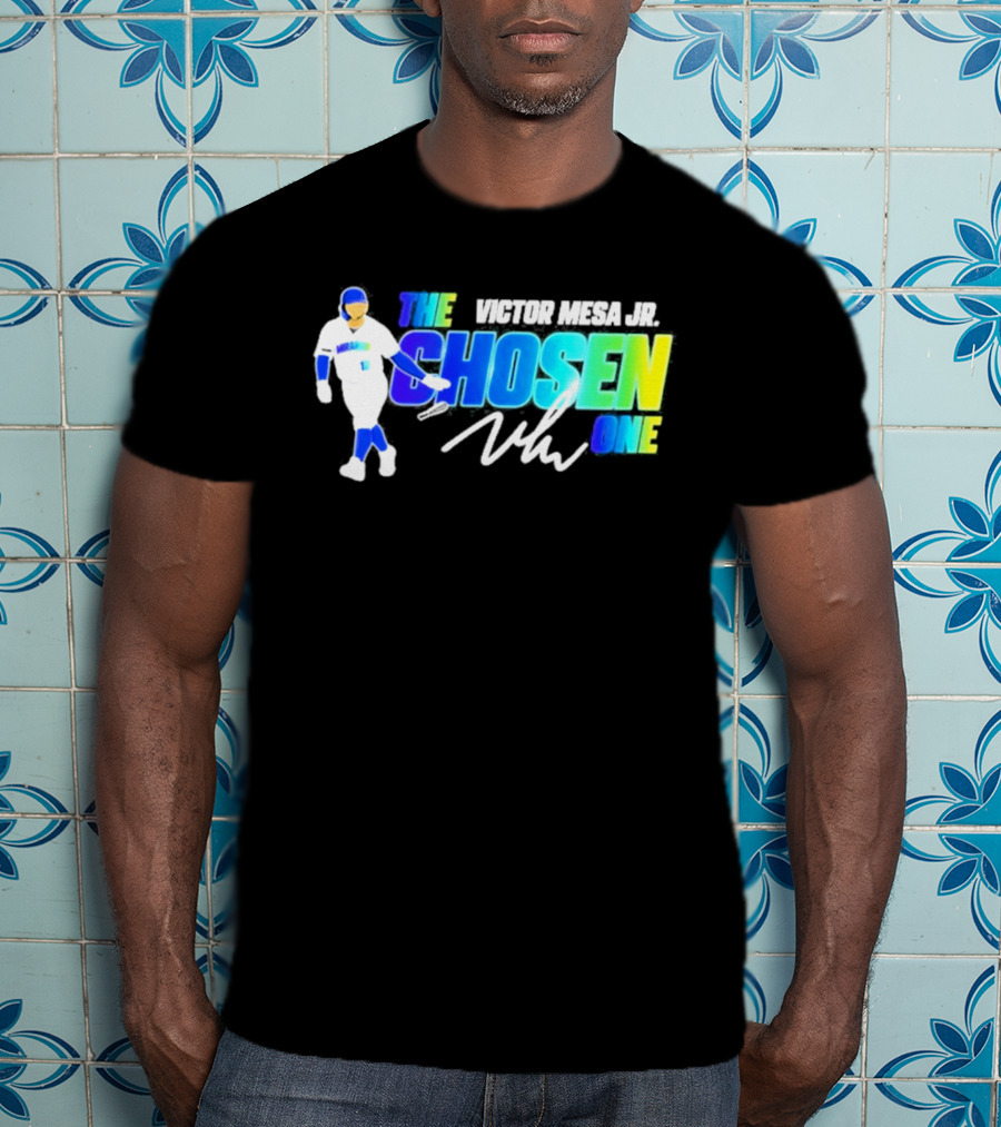 Rays Victor Mesa Jr The Chosen One Baseball Player T-Shirt