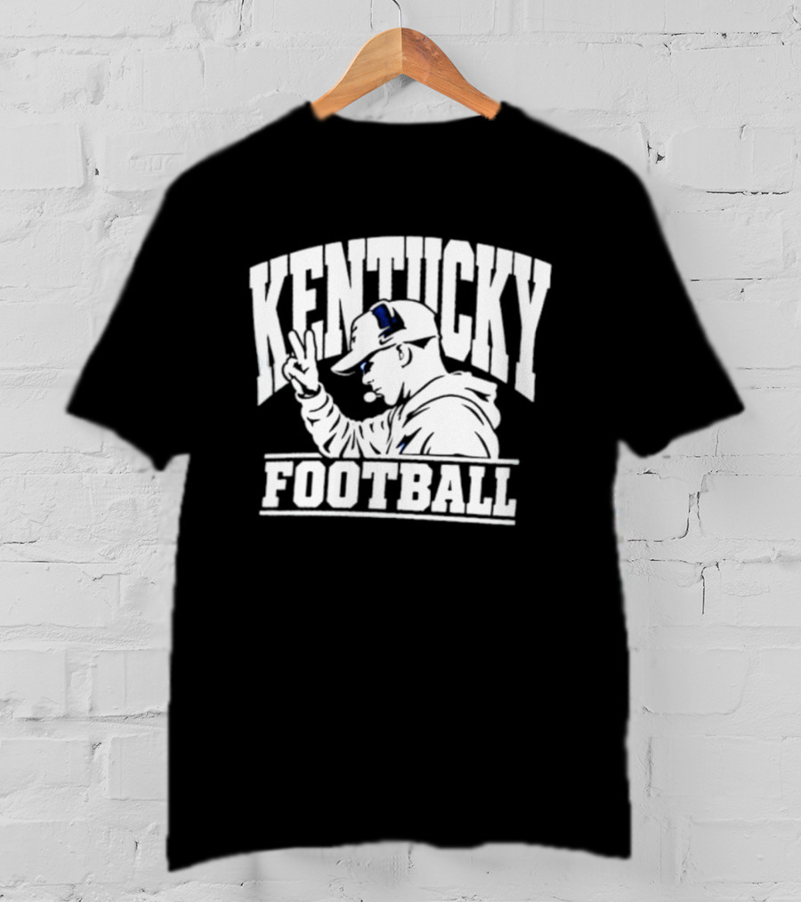 Kentucky Football Coach Two Finger Gameday Kentucky Football T-Shirt