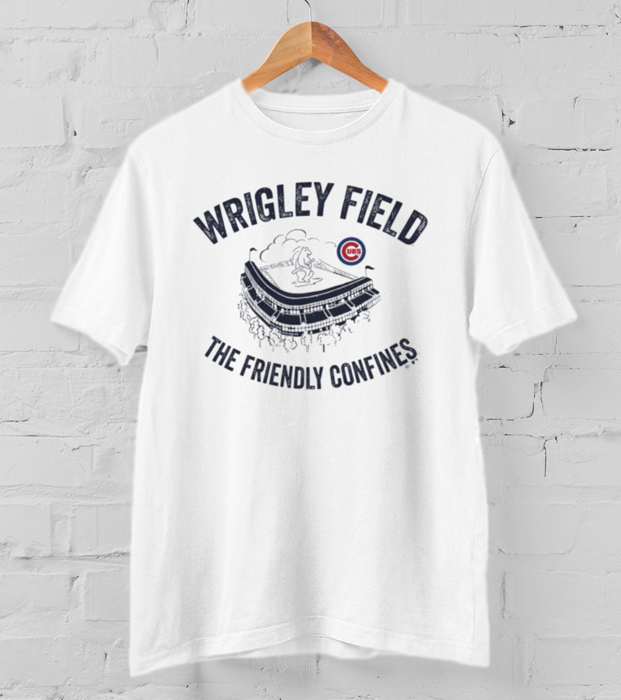 Wrigley Field Chicago Cubs The Friendly Confines T-Shirt