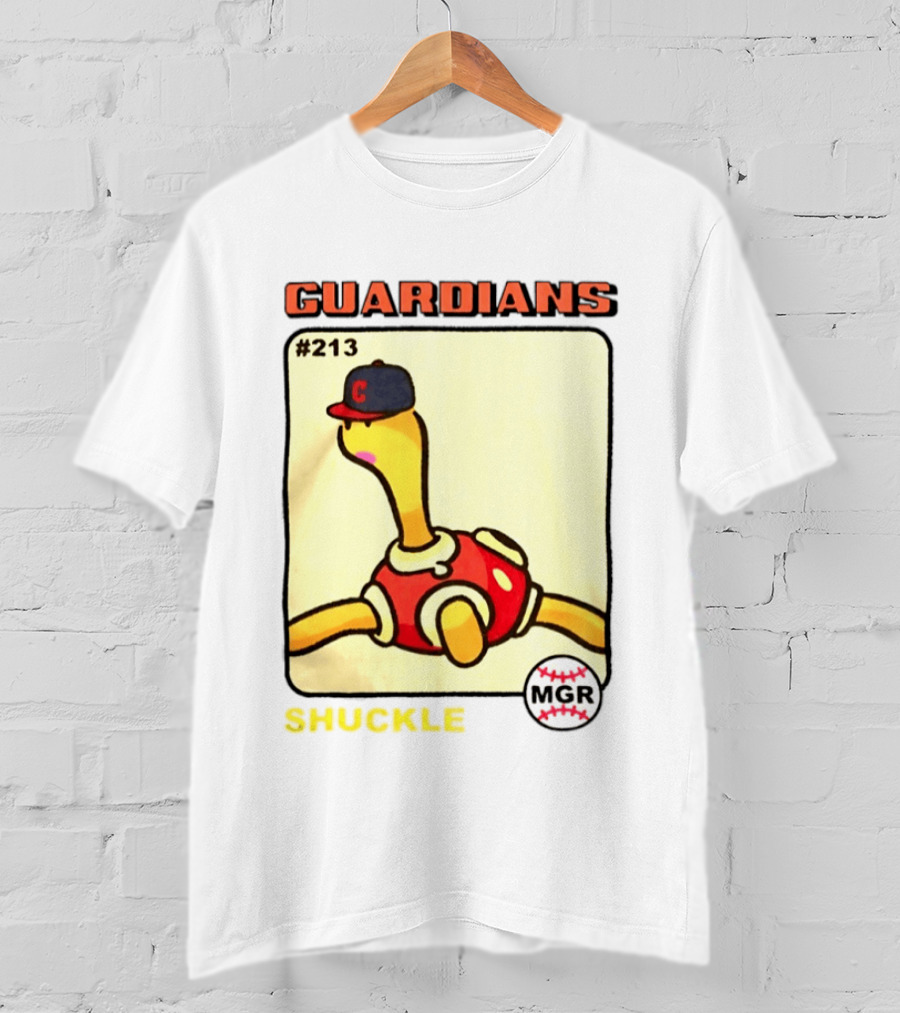 GUARDIANS Pokémon Shuckle #213 MGR Baseball Fusion T-Shirt