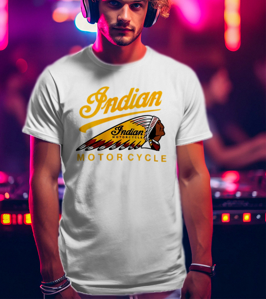 Indian Motorcycle Chief Logo MGK T-Shirt