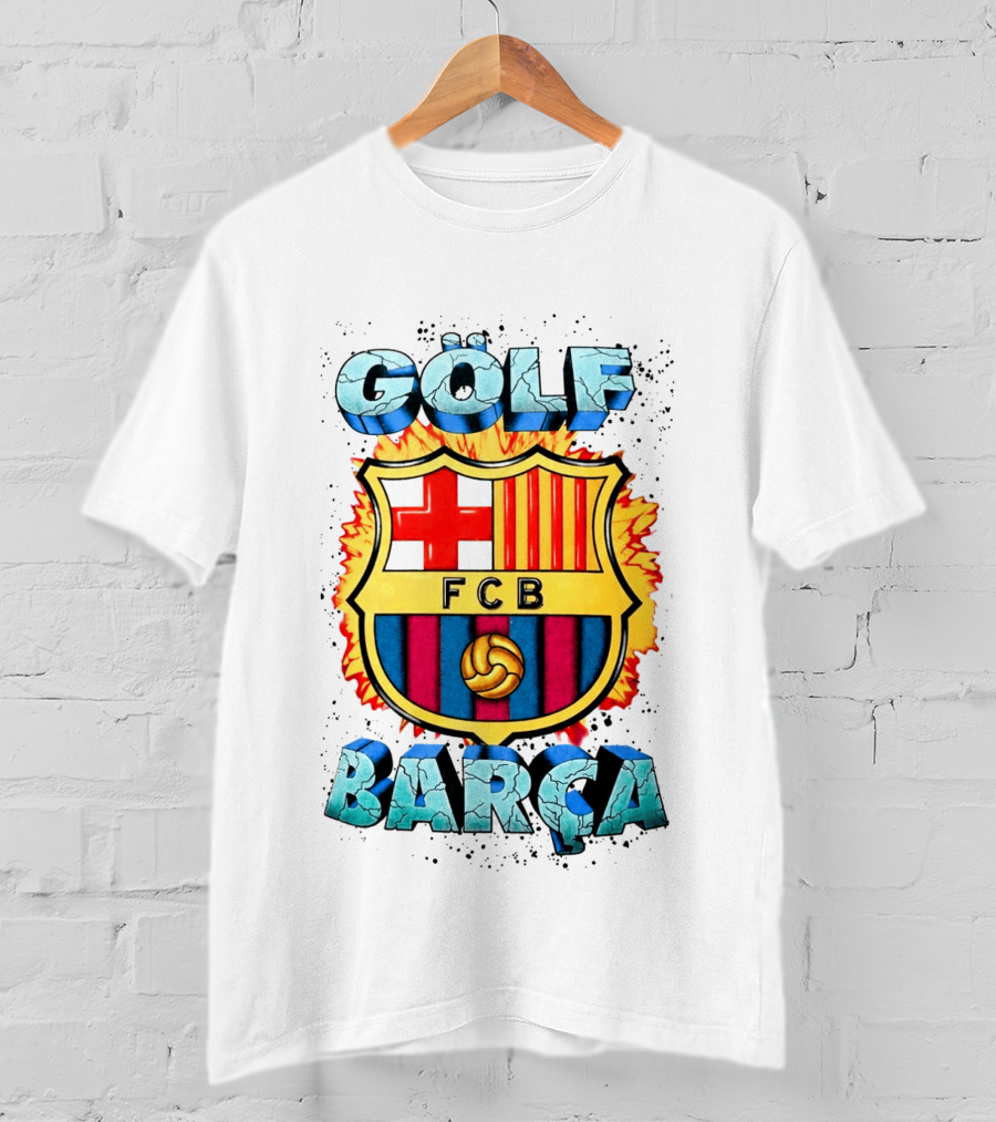 FCB Golf Barça Soccer Crest T-Shirt
