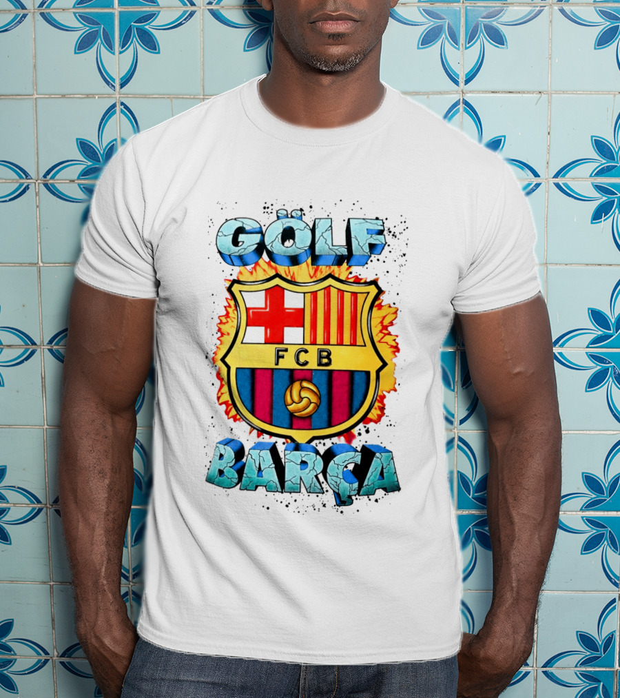 FCB Golf Barça Soccer Crest T-Shirt