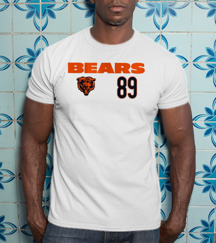 Chicago Bears Mike Ditka 89 Touchdown Team Spirit T-Shirt
