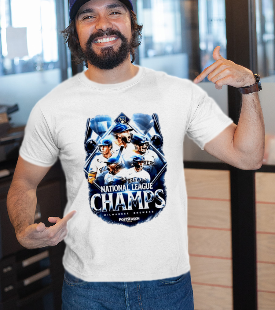 Milwaukee Brewers National League Champs 2026 Postseason T-Shirt