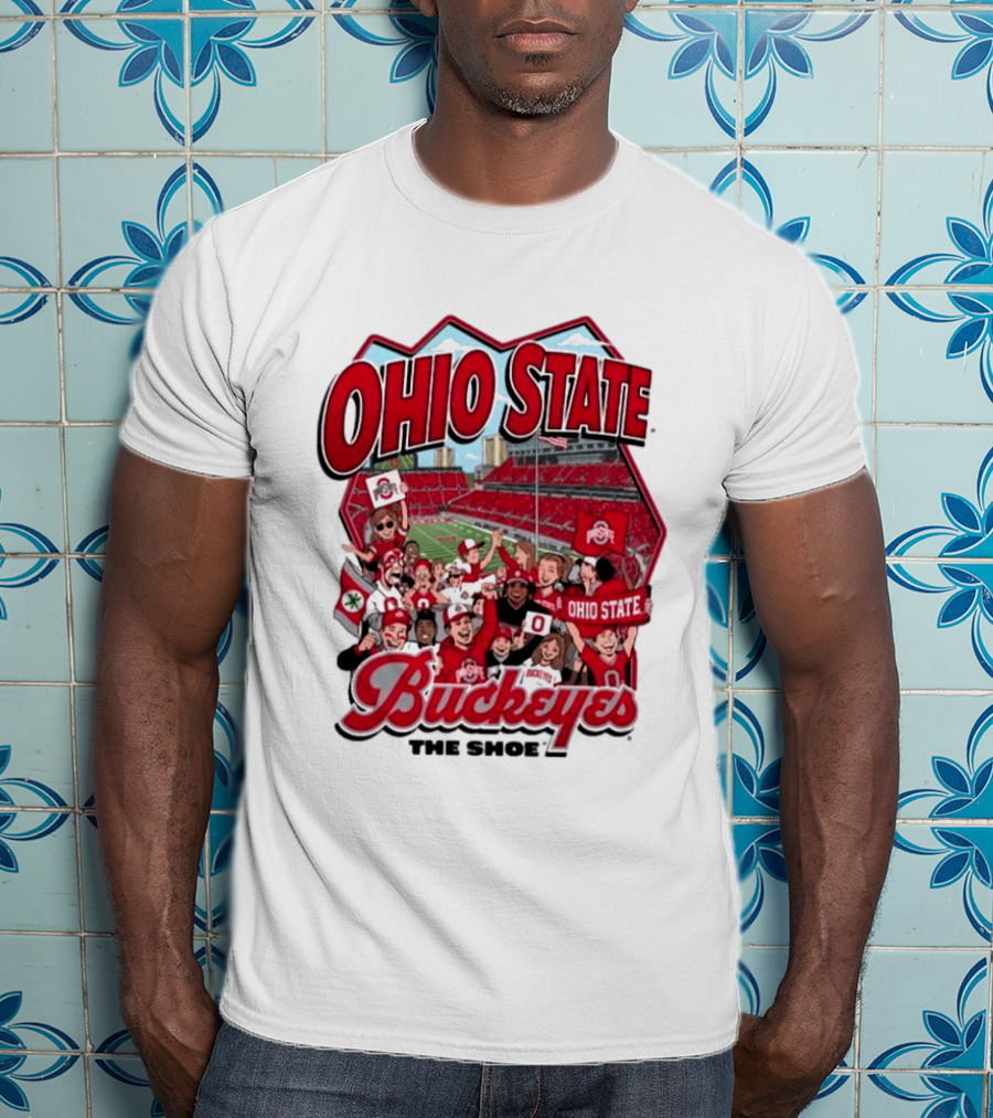 Ohio State Buckeyes The Shoe 2026 Football Ohio Stadium T-Shirt