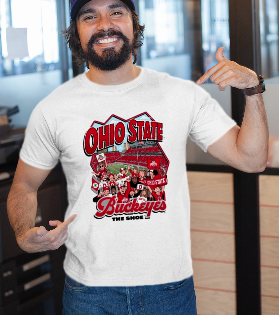 Ohio State Buckeyes The Shoe 2026 Football Ohio Stadium T-Shirt