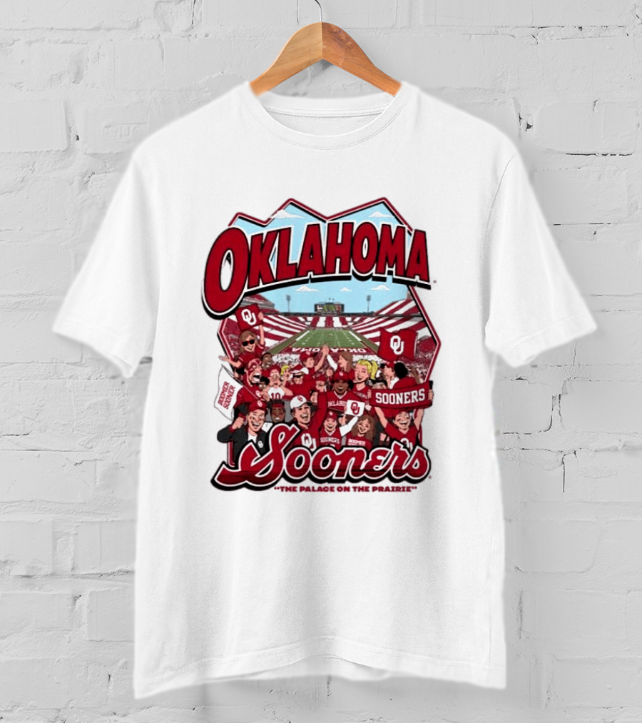 Oklahoma Sooners Football Fans Gaylord Family Oklahoma Memorial Stadium 2026 T-Shirt