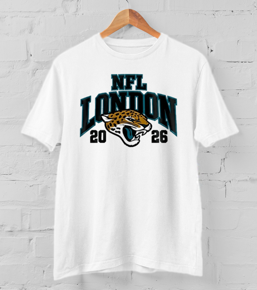 Jacksonville Jaguars NFL London 2026 T-Shirt