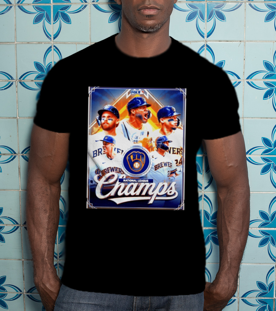 Milwaukee Brewers 2026 MLB Postseason NLCS Champs National League T-Shirt