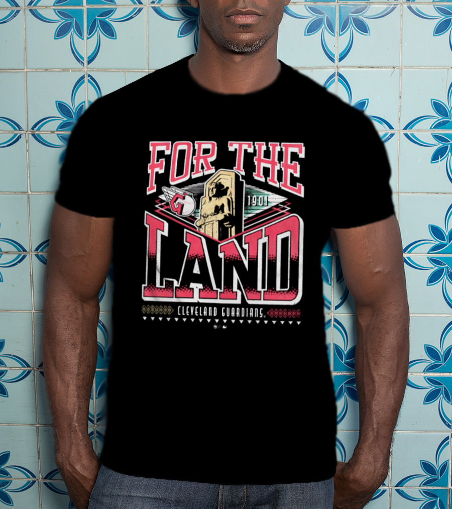 Cleveland Guardians For The Land 1901 Team Spirit Baseball T-Shirt