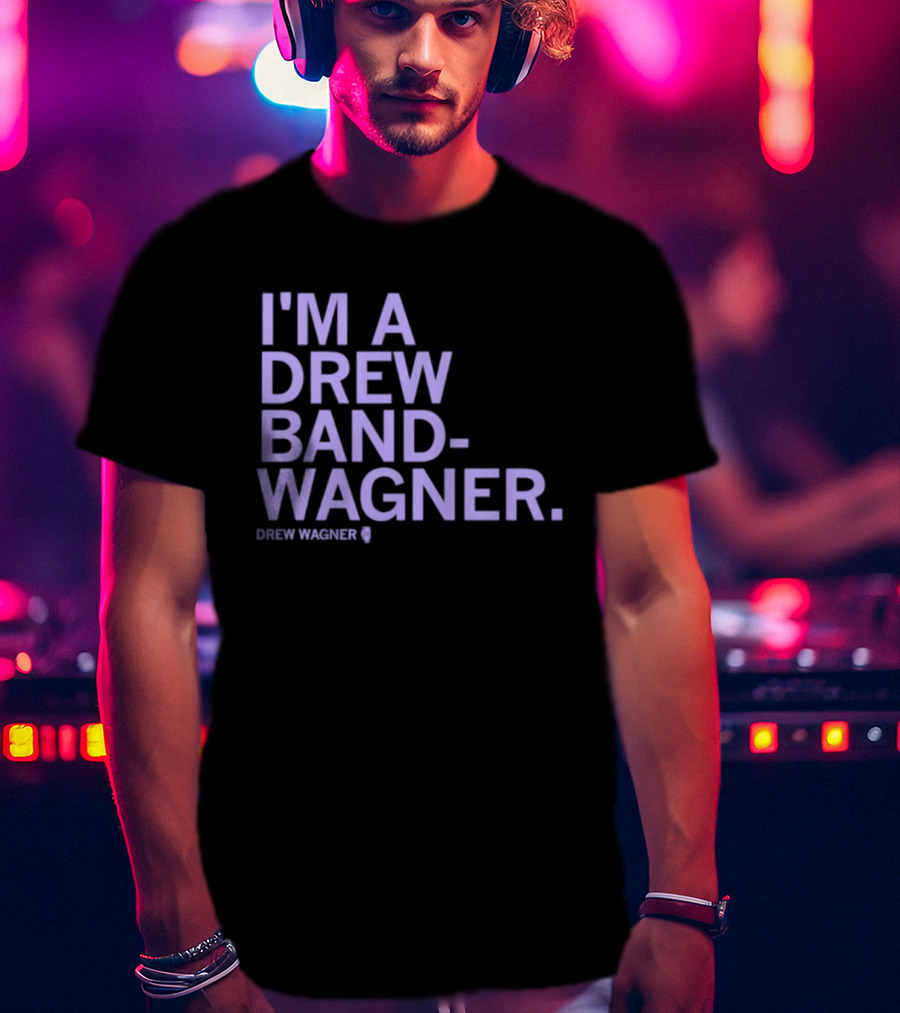 I'm A Drew Band Wagner Northwestern Wildcats Football T-Shirt