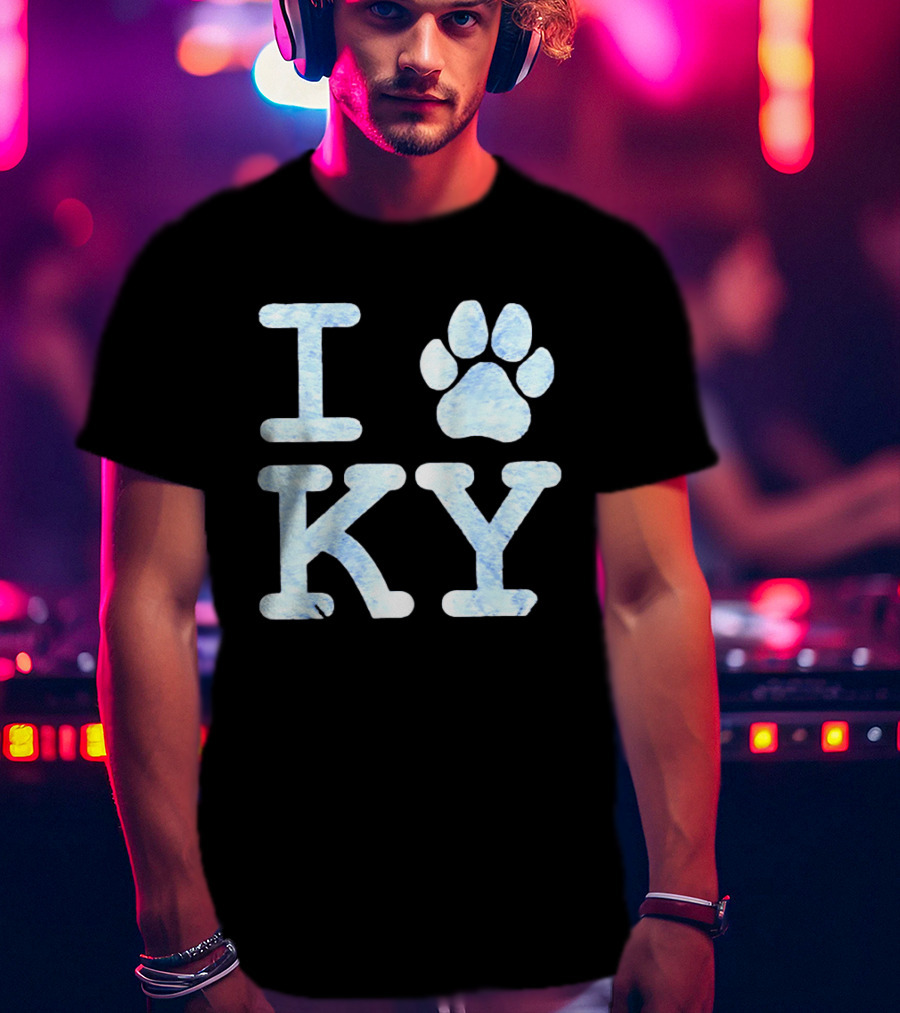 I PAW KY Kentucky Wildcats Fan Gear T-Shirt