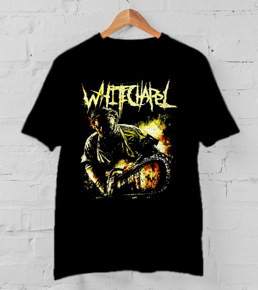 Whitechapel Australia 2026 Tour Chainsaw Artistry T-Shirt
