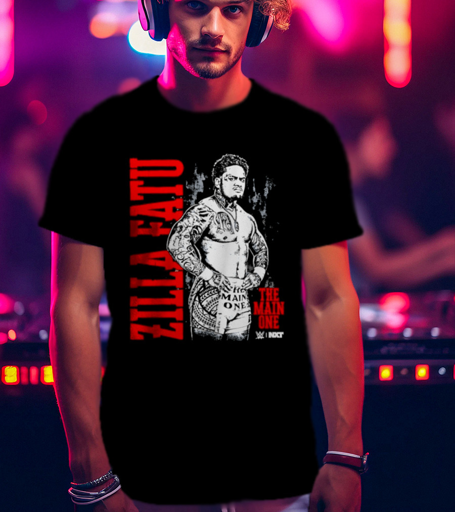 Zilla Fatu The Main One NXT Fatu Vertical WWE T-Shirt