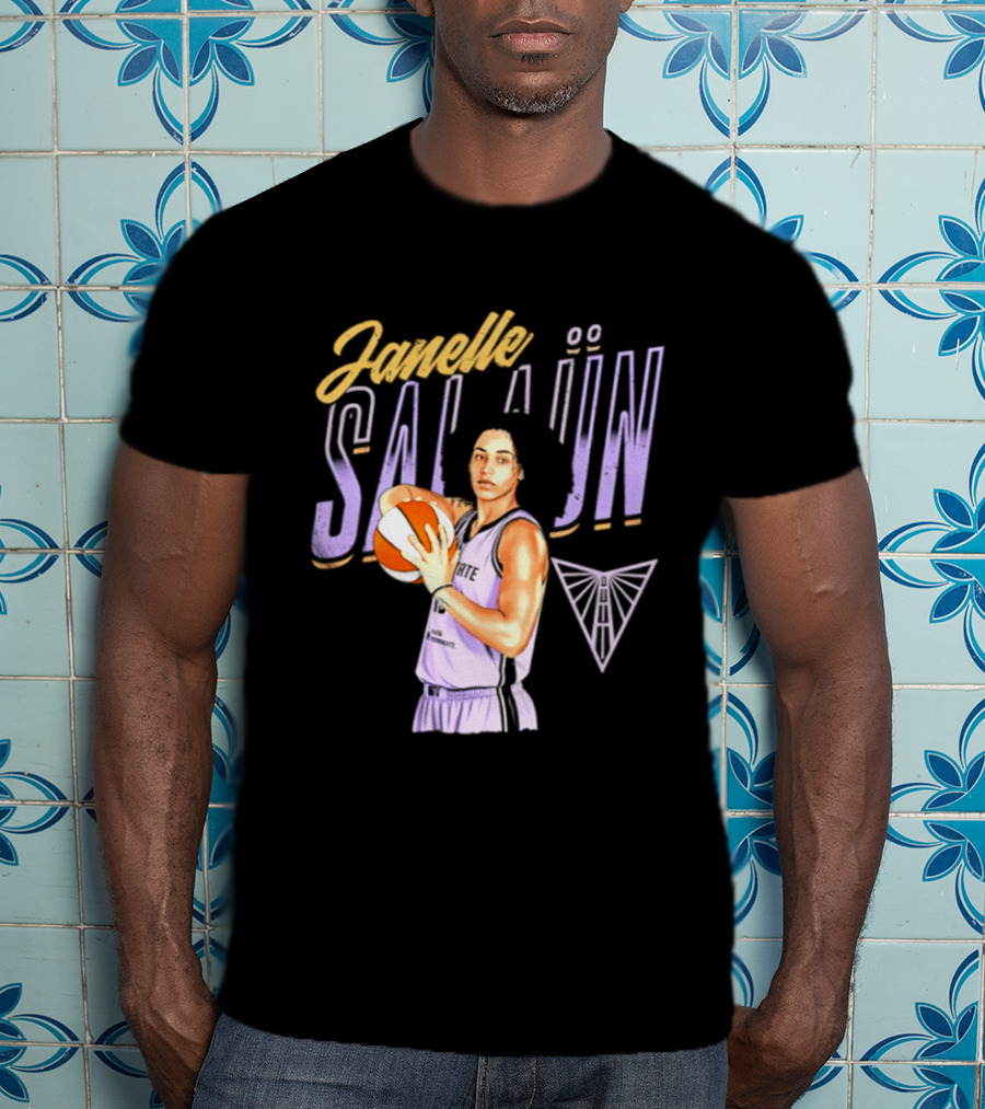 Janelle Salaun Golden State Valkyries Basketball Pose 2026 T-Shirt
