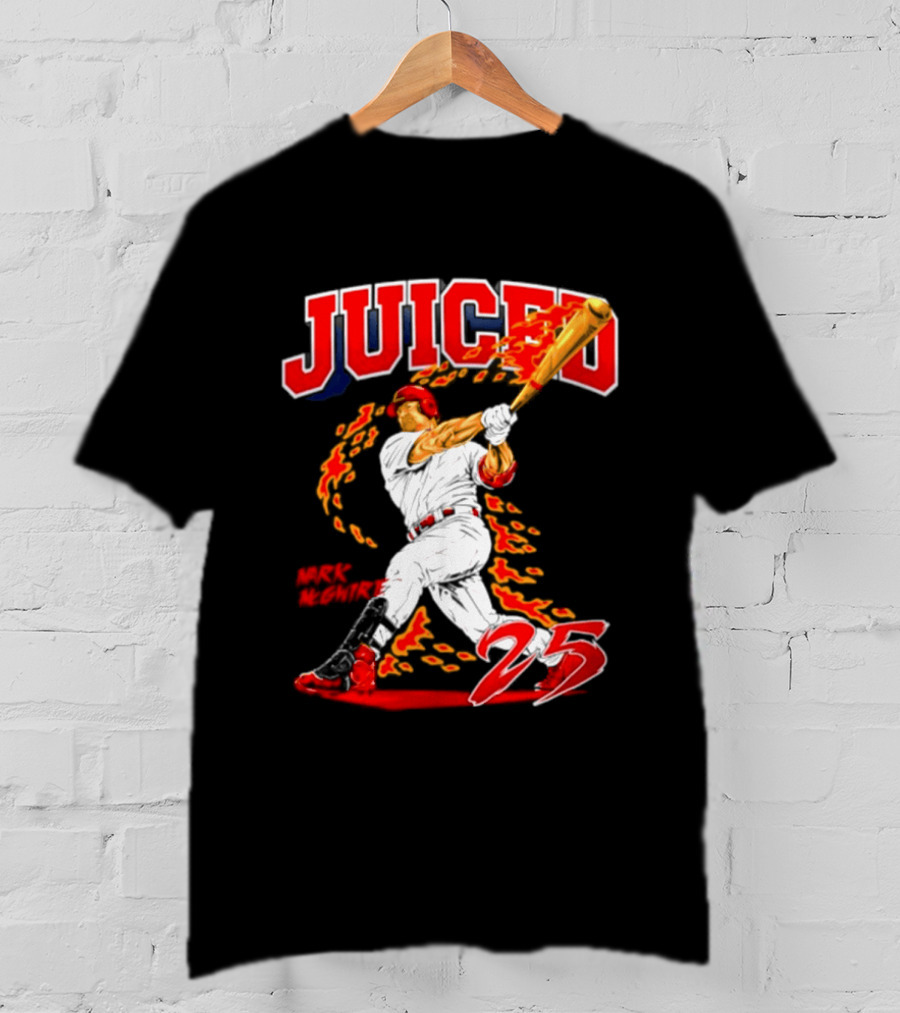 Juiced 25 St. Louis Cardinals MLB Slugger Swing T-Shirt
